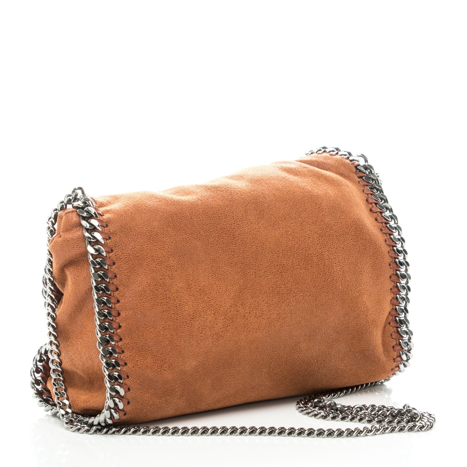 Stella McCartney Shaggy Deer Falabella Mini Crossbody Bag Brown 3 of 7
