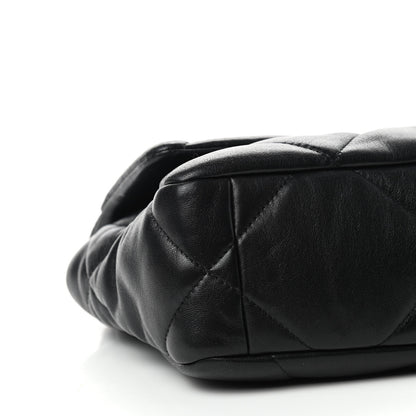 Chanel Goatskin Quilted Medium Chanel 19 Flap Black 8 of 10
