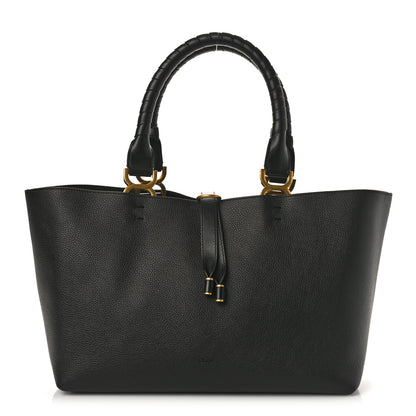 Chloe Calfskin Small Marcie Tote Black 1 of 9