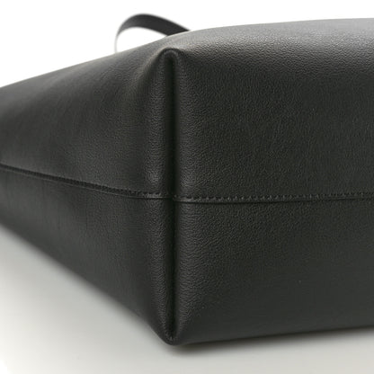 Saint Laurent Calfskin Large Shopping Tote Black 10 of 11