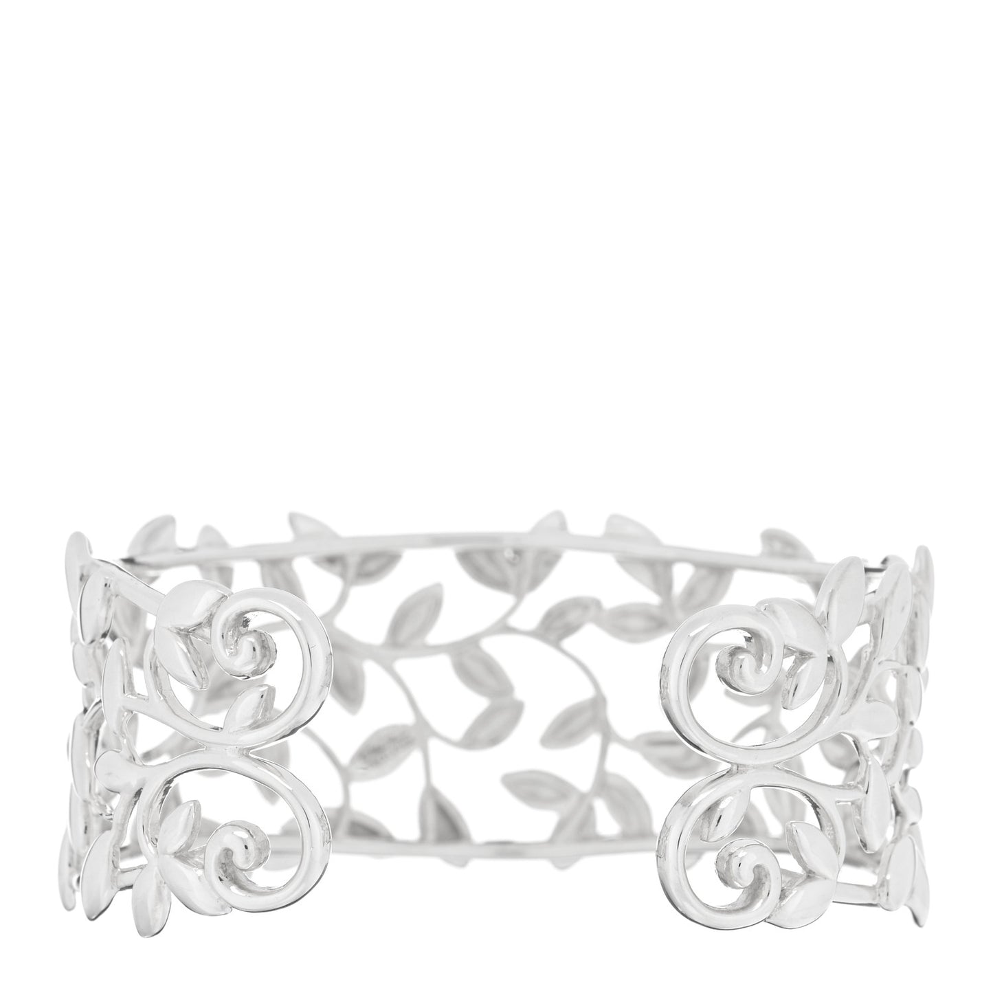 Sterling Silver Paloma Picasso Olive Leaf Cuff Bracelet