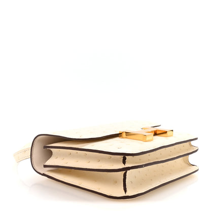 Hermes Ostrich Constance 18 Nata 5 of 12