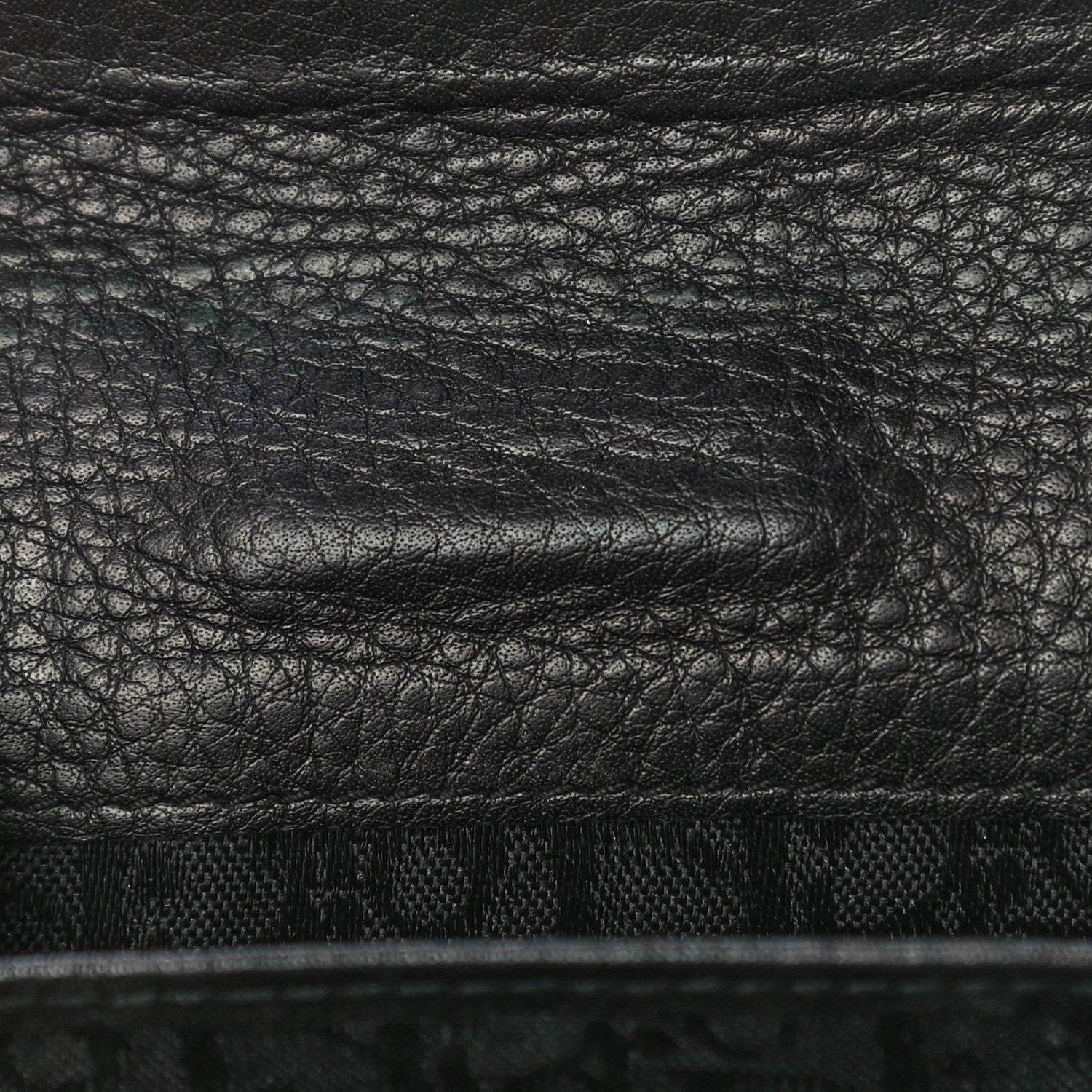 Christian Dior Calfskin Street Chic Compact Flap Wallet Black 11 of 12