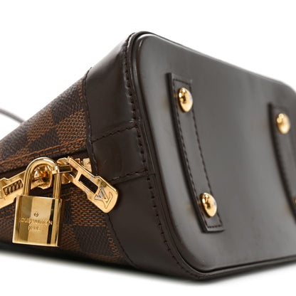 Louis Vuitton Damier Ebene Alma BB 8 of 9