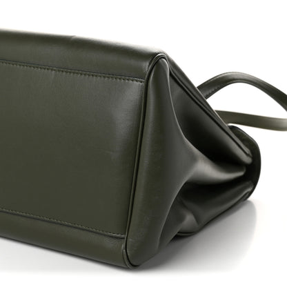 Celine Calfskin Large Soft 16 Bag Khaki 16 of 17