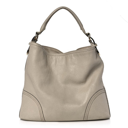 Gucci Calfskin Guccissima Trim Large Signoria Hobo Ivory 1 of 19
