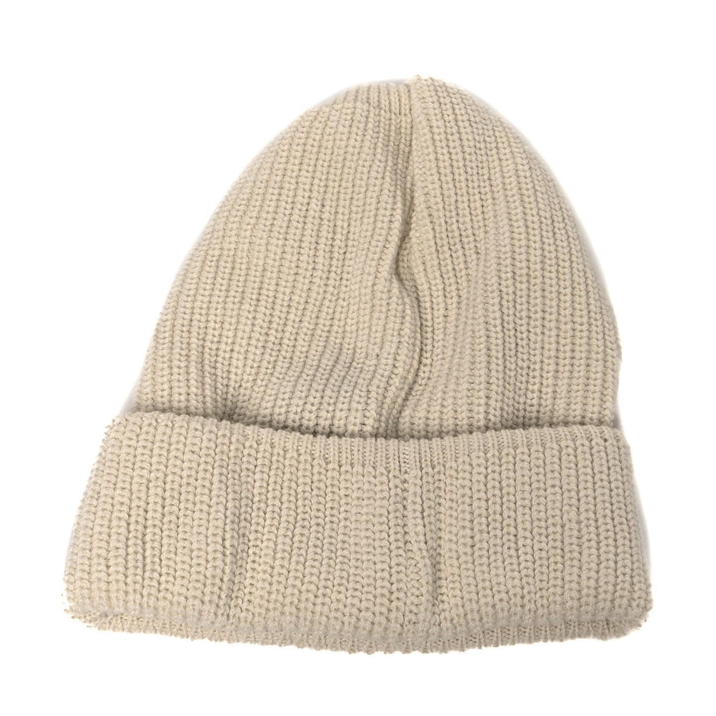 Cashmere Logo Beanie Hat Ivory