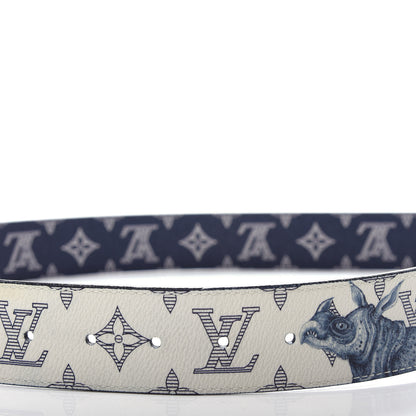 Louis Vuitton Savane Monogram Chapman Reversible Belt 3 of 5