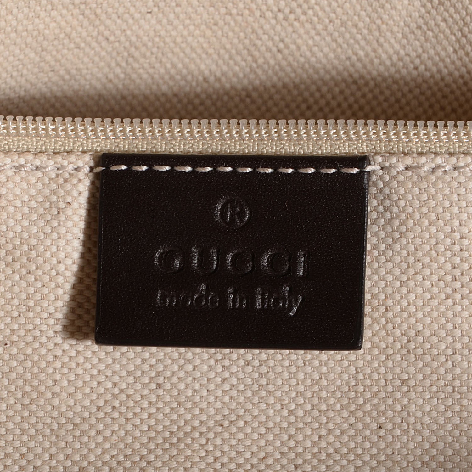 Gucci Monogram Large Sukey Top Handle Bag Beige Dark Brown 6 of 9