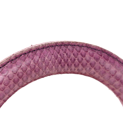 Christian Dior Snakeskin Medium Lady Dior Purple 14 of 15