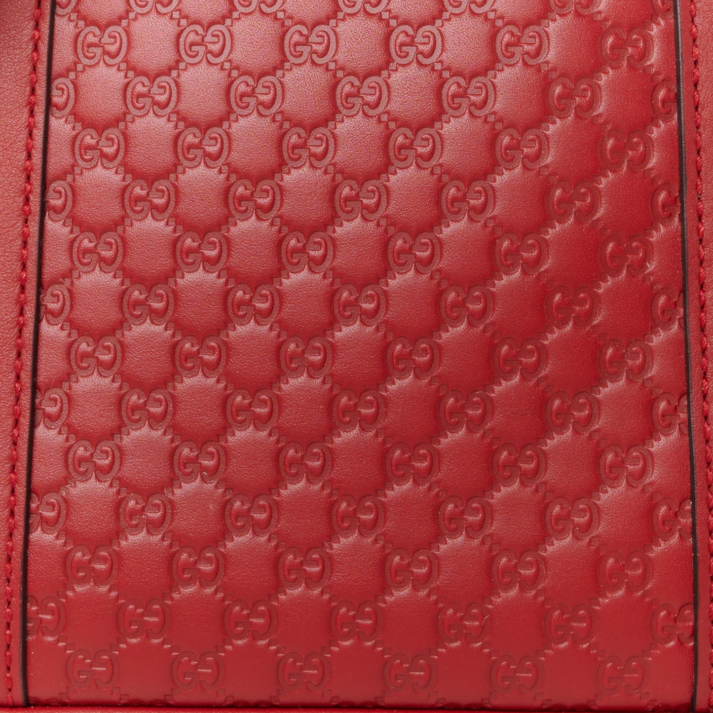 Soft Microguccissima Mini Dome Bag Rosso