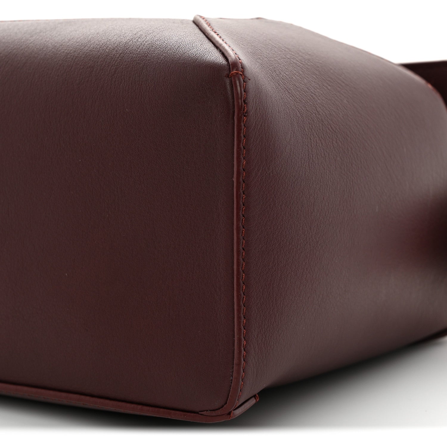 Loewe Calfskin Small Puzzle Edge Bag Burgundy 9 of 9