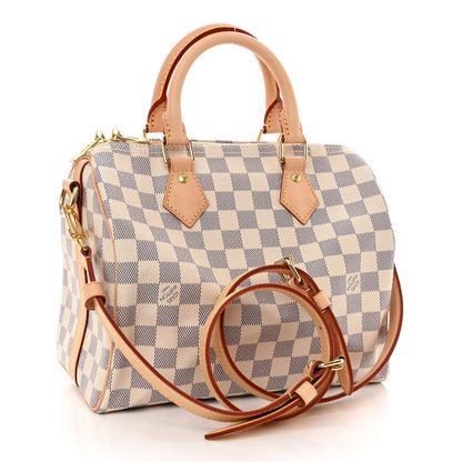 Louis Vuitton Damier Azur Speedy Bandouliere 25 3 of 9