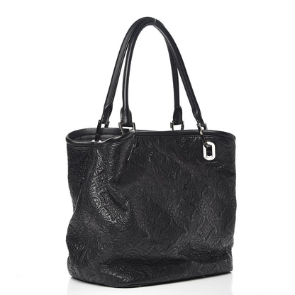 Louis Vuitton Monogram Lambskin Antheia Lilia PM Black 3 of 6