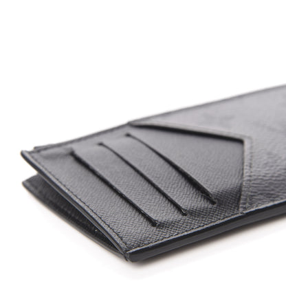 Louis Vuitton Reverse Monogram Eclipse Taiga Coin Card Holder 8 of 9
