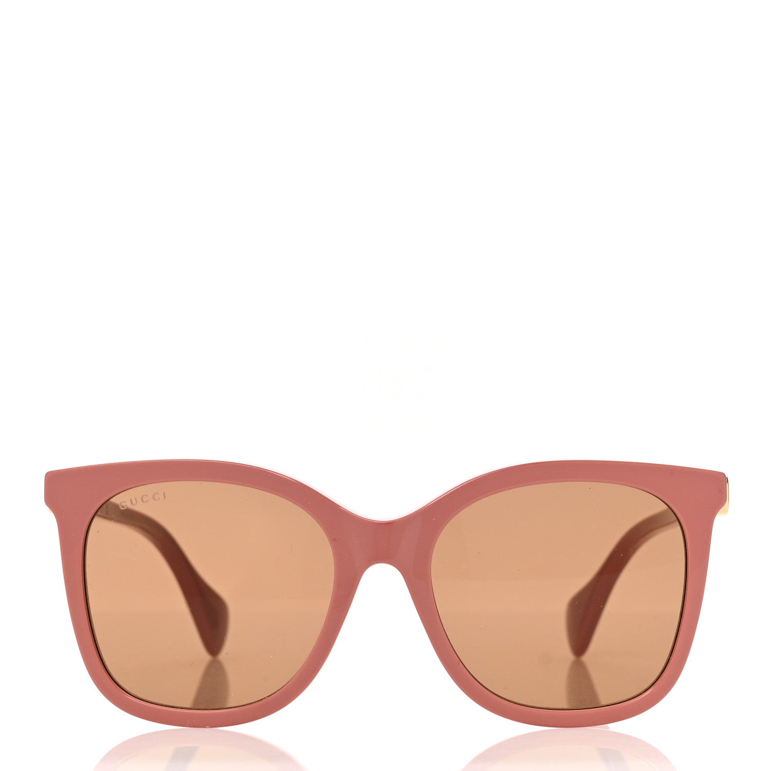Gucci Acetate Round Sunglasses GG1071S Pink 2 of 9