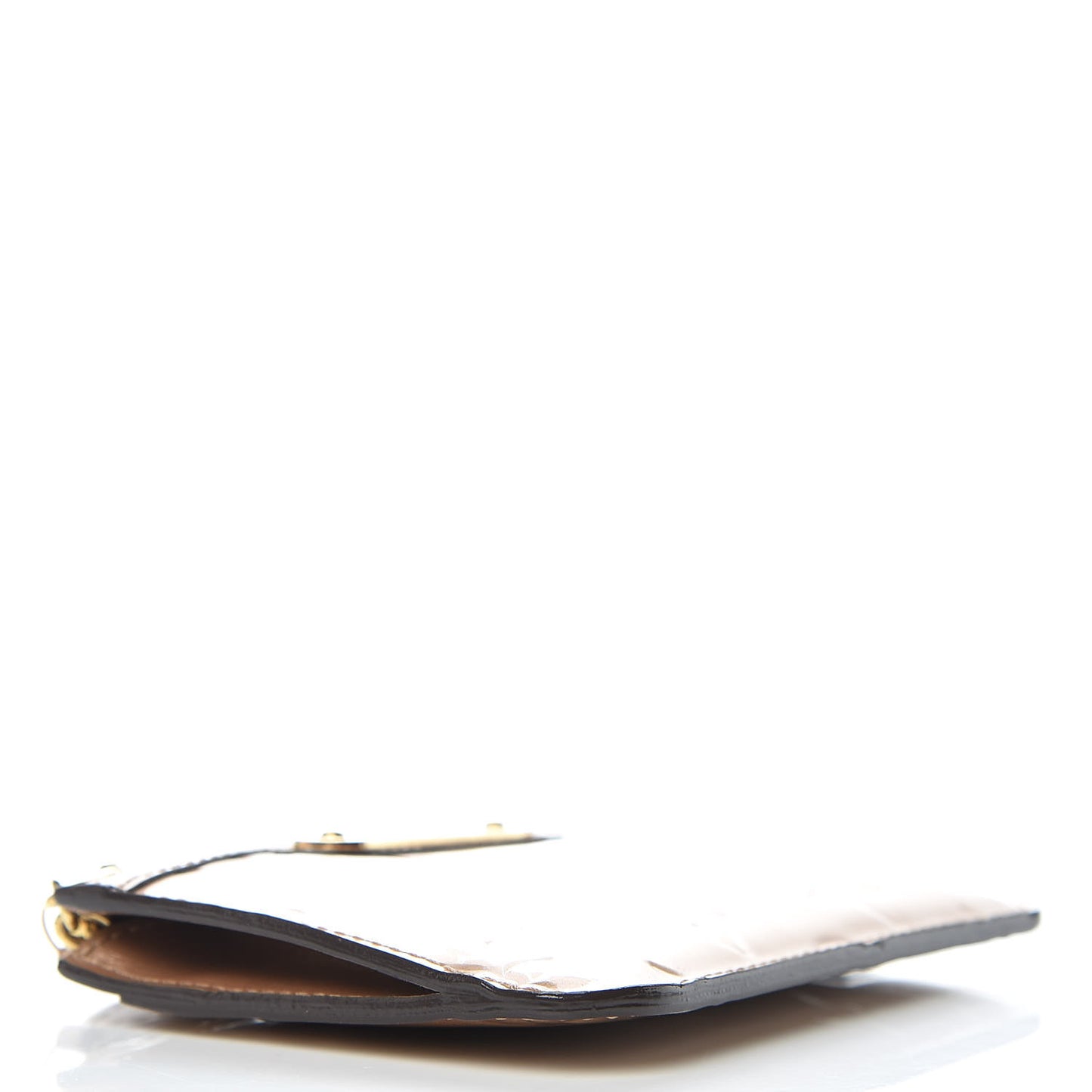 Vernis Key Pouch Beige Poudre