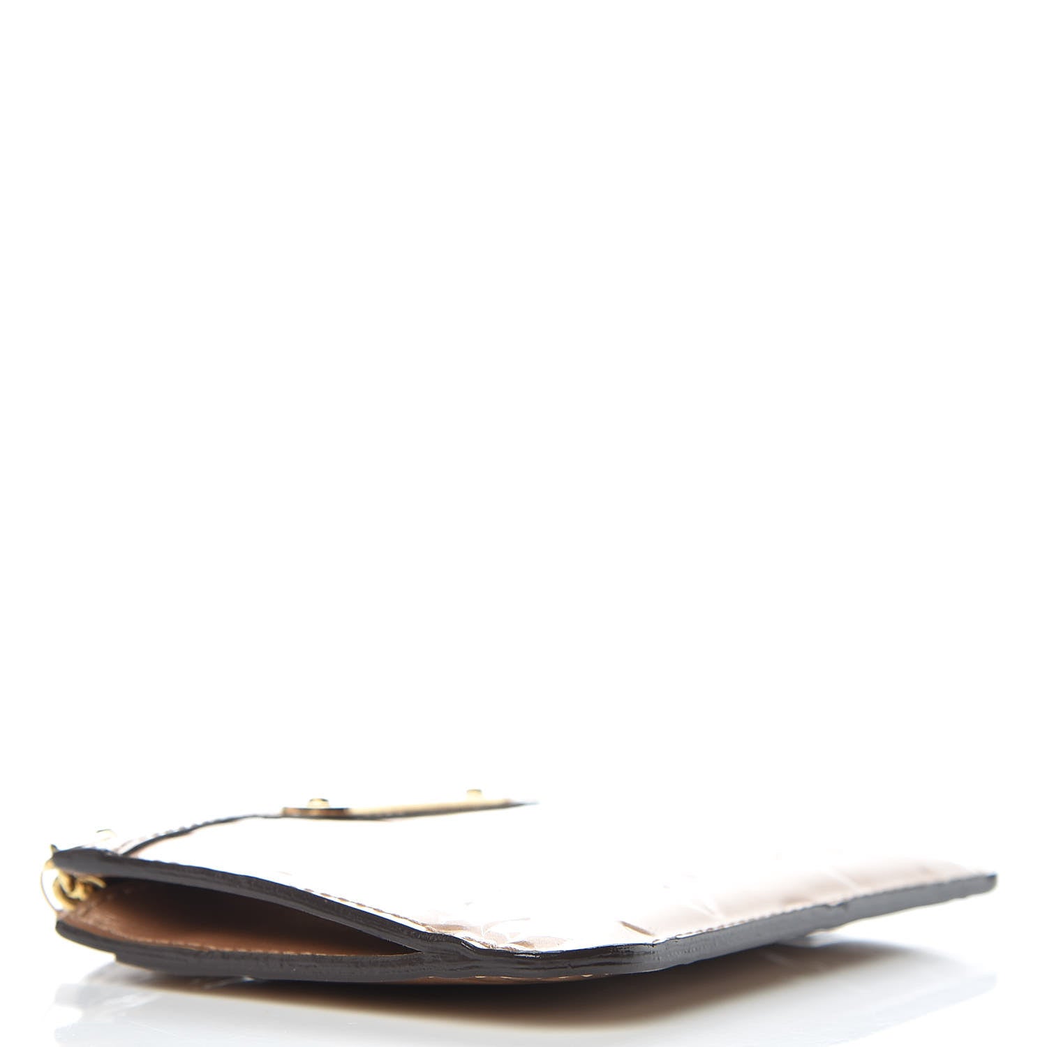 Louis Vuitton Vernis Key Pouch Beige Poudre 4 of 8