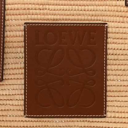 Loewe Raffia Small Square Basket Tote Bag Natural Tan 6 of 10