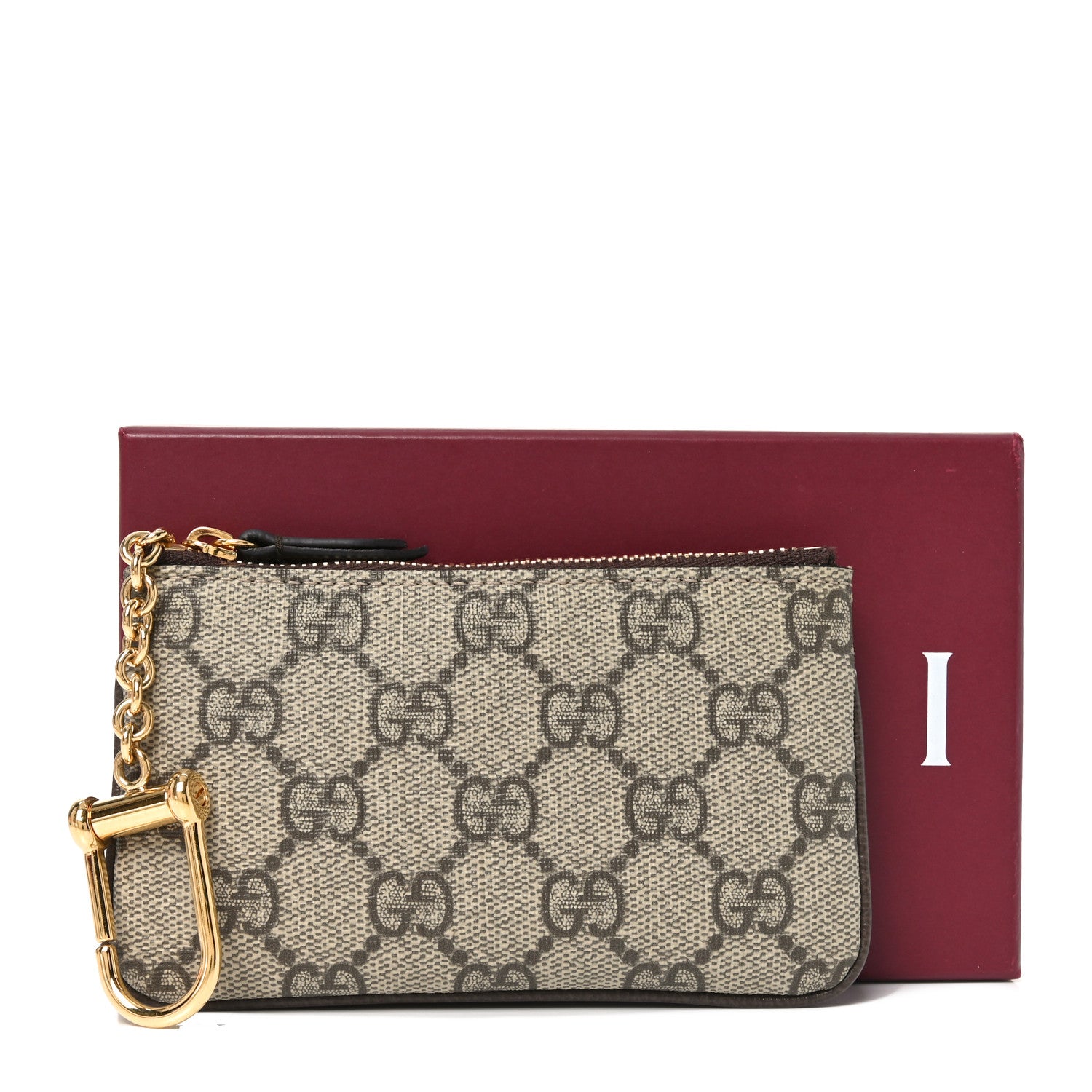 Gucci GG Supreme Monogram Key Case Brown 8 of 8