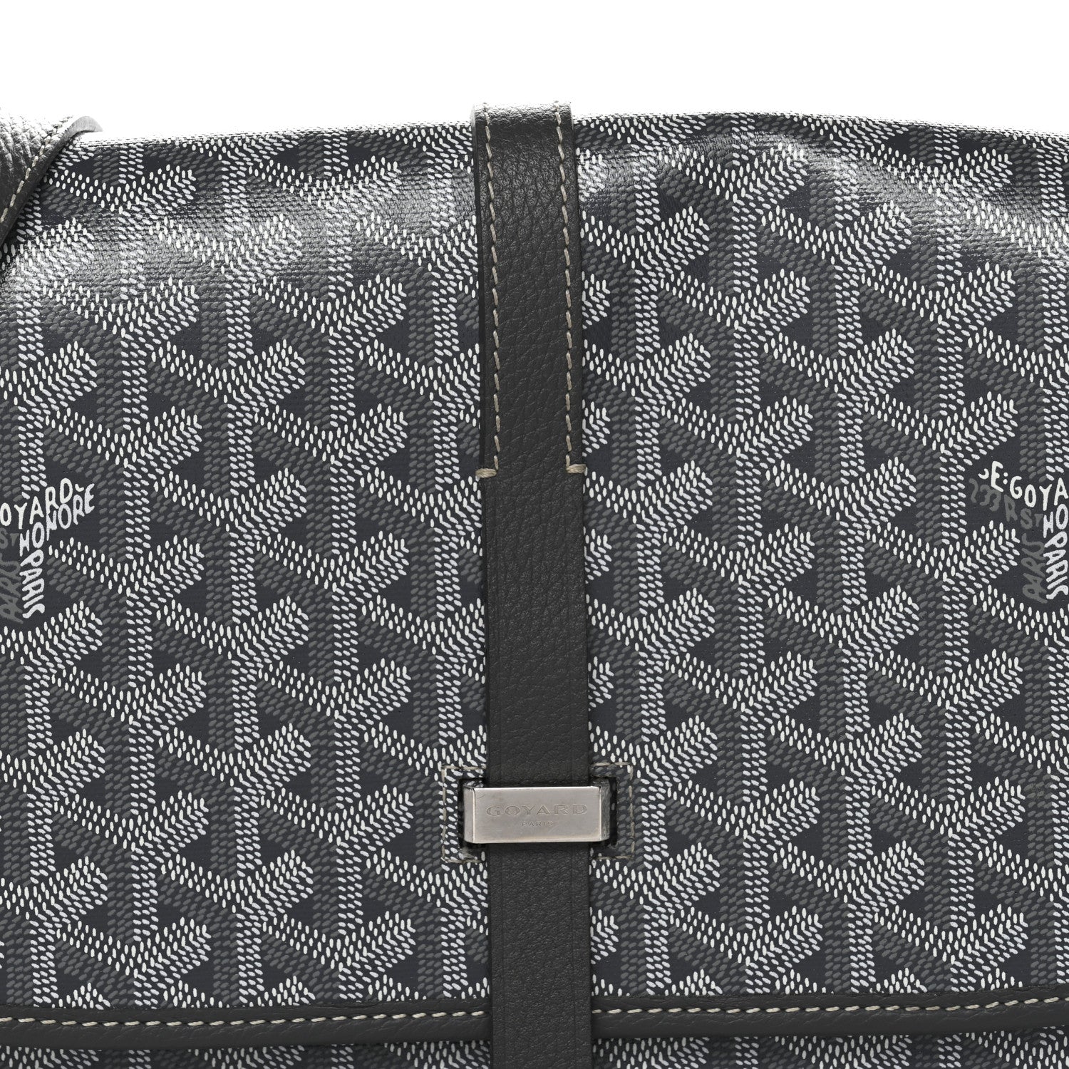 Goyard Goyardine Belvedere II MM Messenger Bag Grey 7 of 14