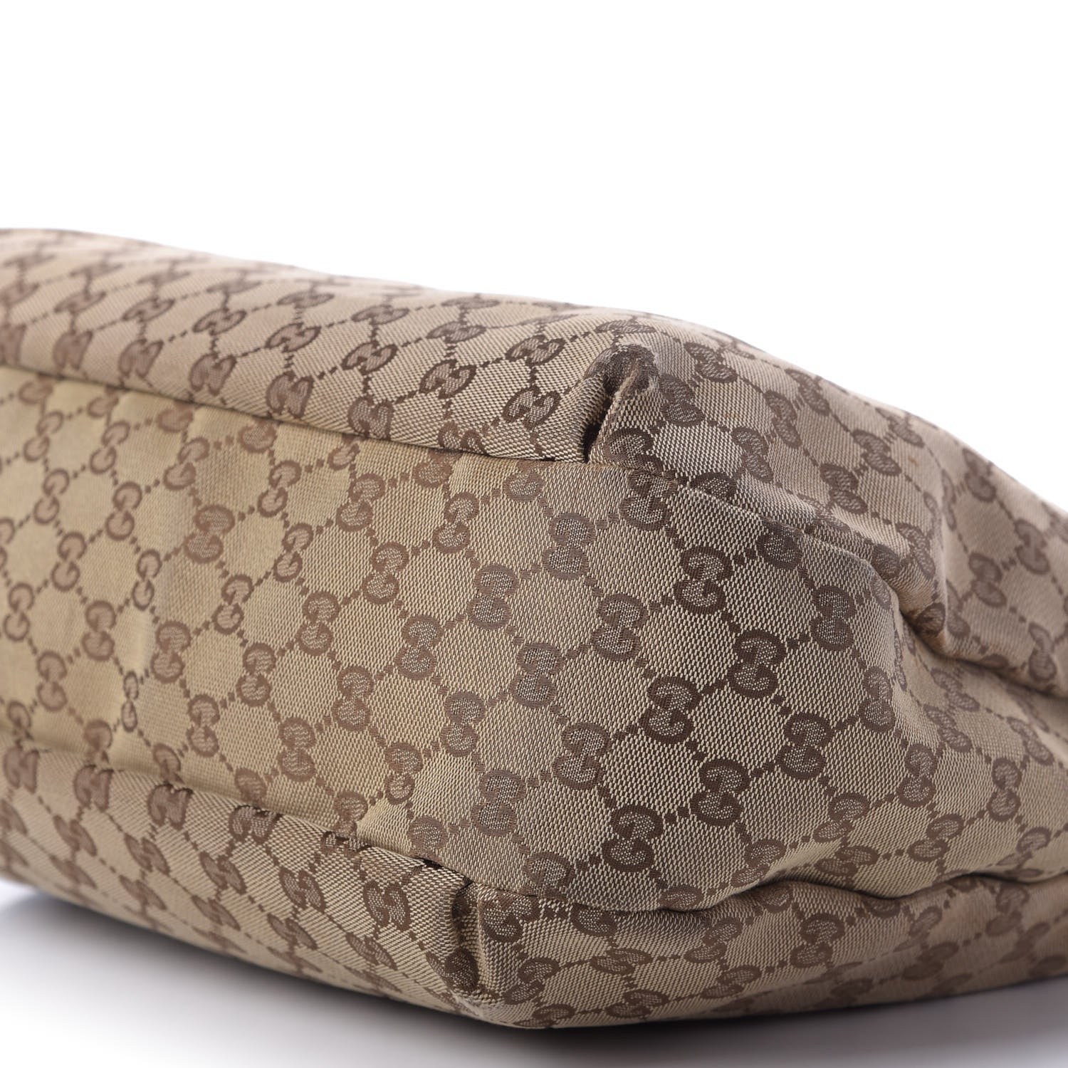 Gucci Monogram Large New Ladies Web Hobo Dark Brown 7 of 9