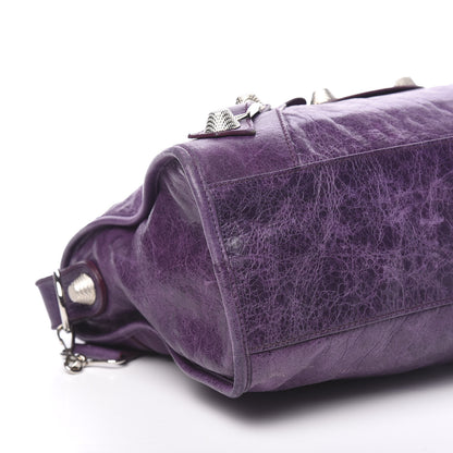 Balenciaga Agneau Giant 21 Silver Hardware City Raisin 7 of 18