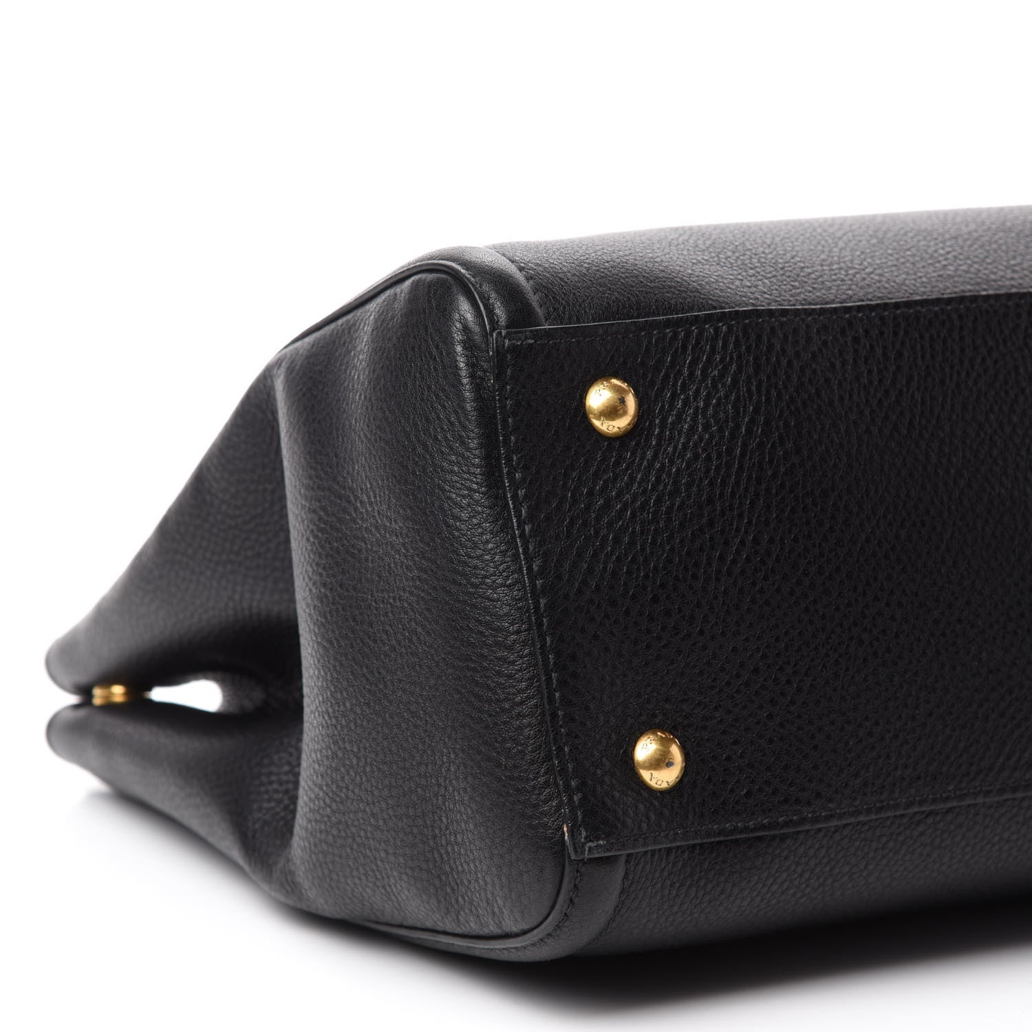 Prada Vitello Daino Large Tote Black 6 of 11
