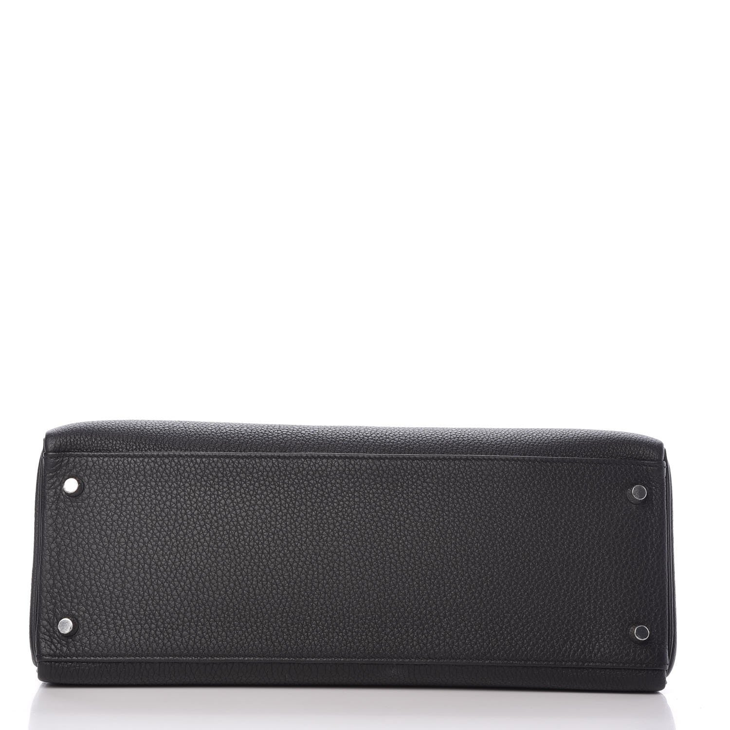 Hermes Togo Verso Kelly Retourne 35 Black Bleu Agate 6 of 40