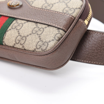 Gucci GG Supreme Monogram Ophidia Belted iPhone Case 85 34 Dark Brown 10 of 10