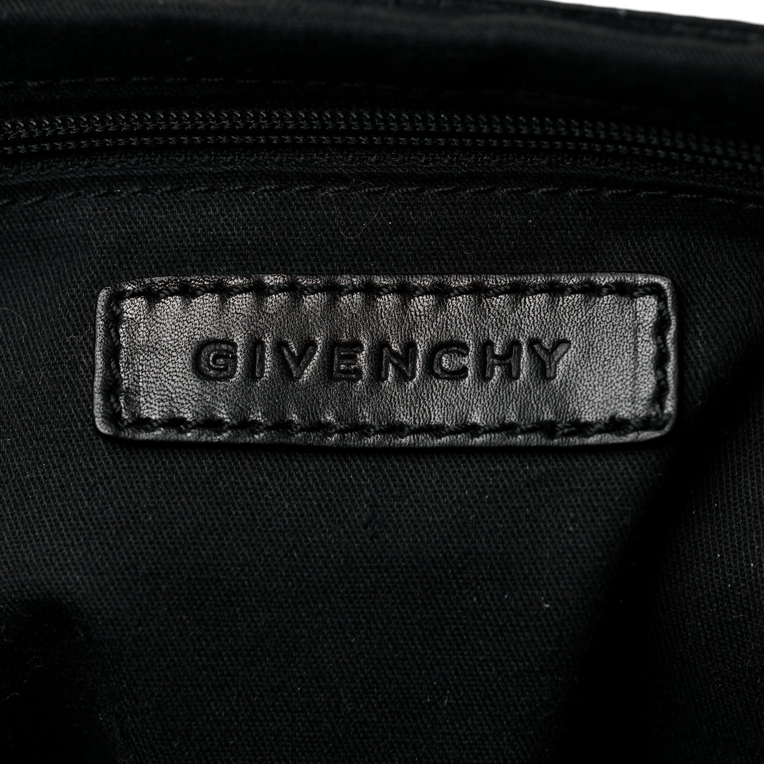 Givenchy Calfskin Cable Embossed Eve Shoulder Bag Black 6 of 8