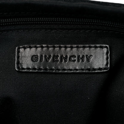 Givenchy Calfskin Cable Embossed Eve Shoulder Bag Black 6 of 8