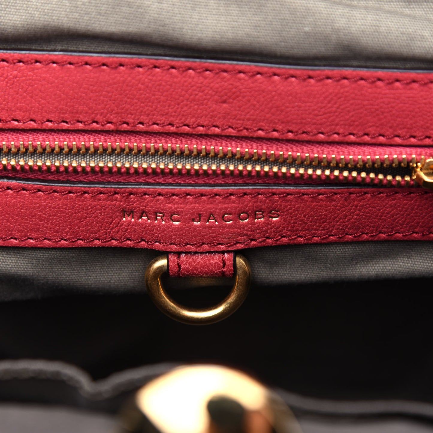 Calfskin Quilted Little Stam Pink