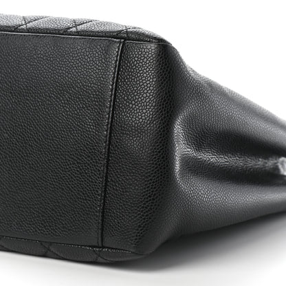 Chanel Caviar Quilted Grand Shopping Tote GST Black 9 of 9
