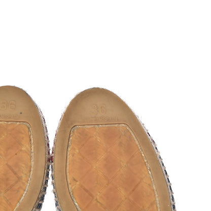 Chanel Lambskin CC Espadrilles 36 Blue 7 of 11