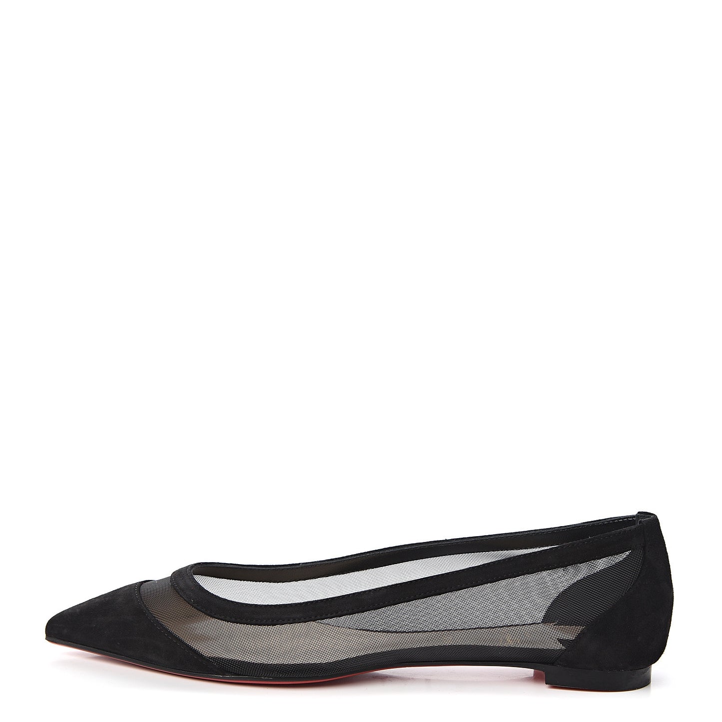 Veau Velours Rete Galativi Flats 36 Black