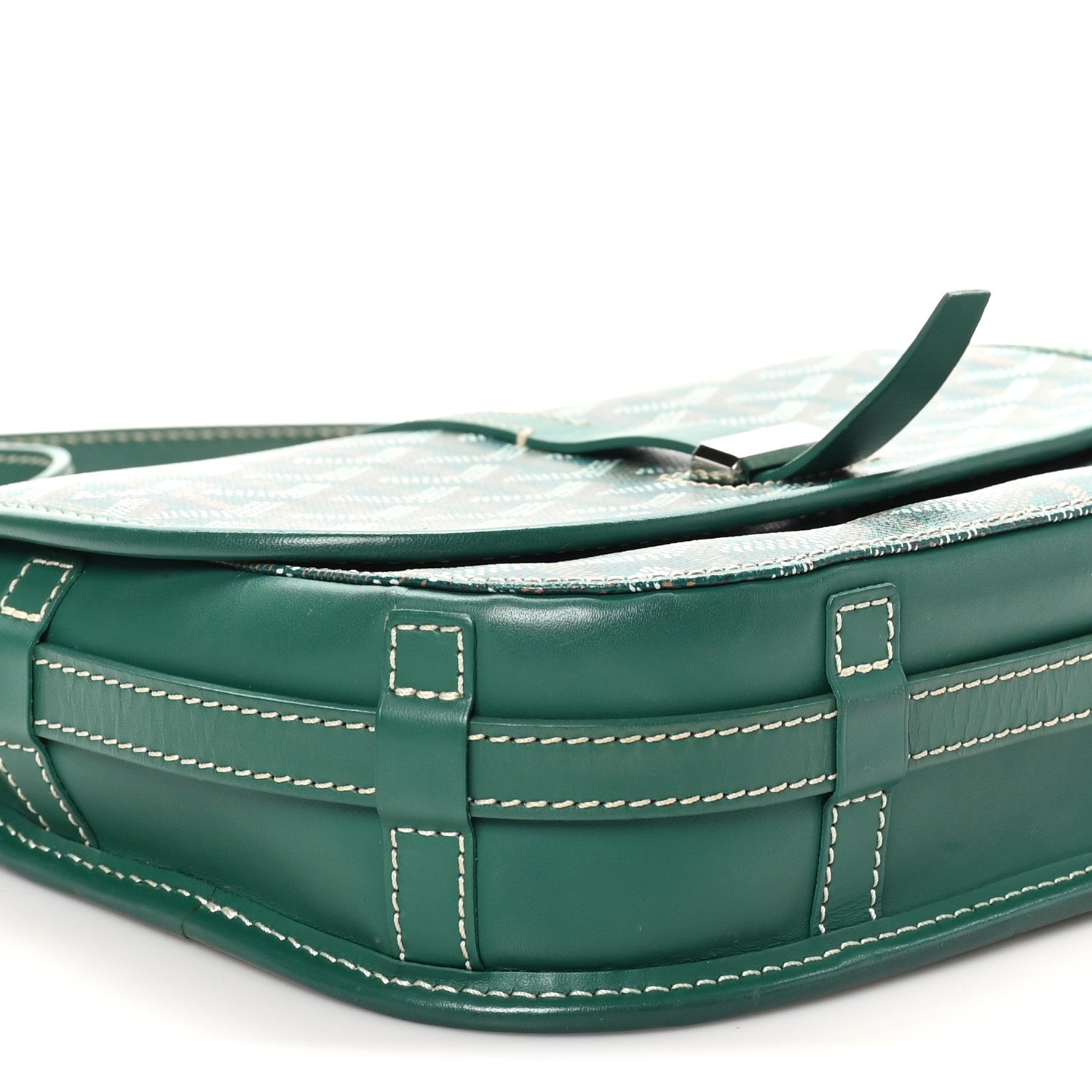 Goyard Goyardine Belvedere II PM Messenger Bag Green 8 of 9