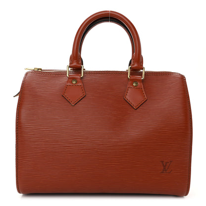 Louis Vuitton Epi Speedy 25 Kenyan Fawn 1 of 12