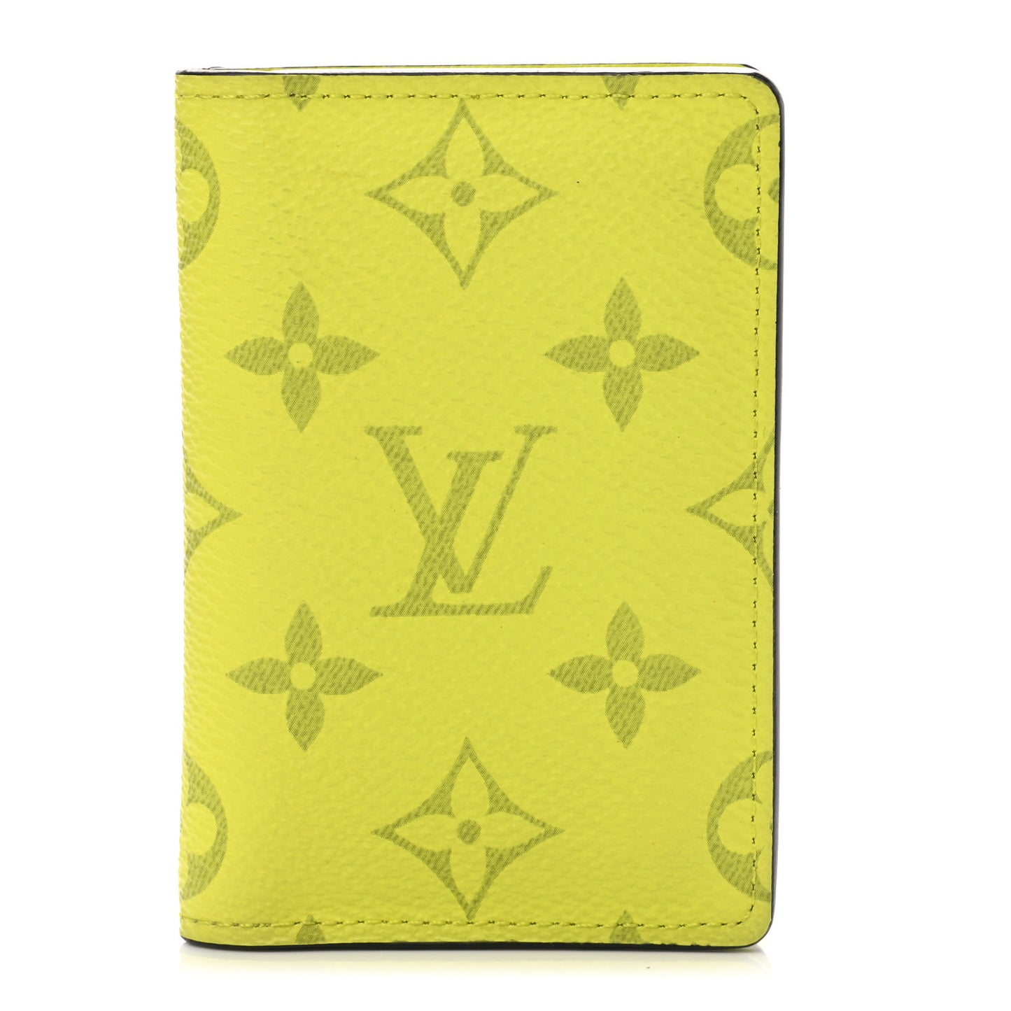 Monogram Taiga Pocket Organizer Yellow