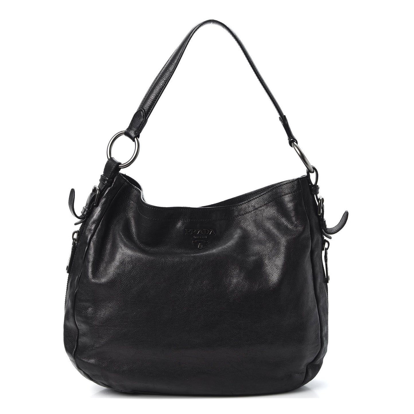 Soft Calf Hobo Black