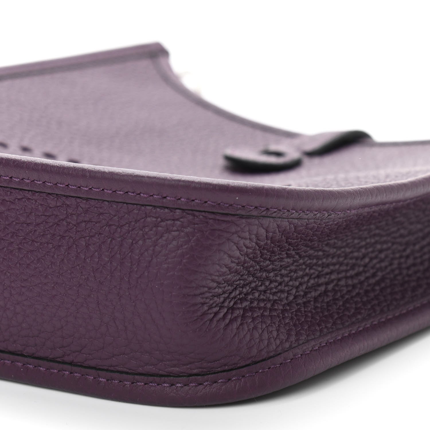 Hermes Taurillon Clemence Amazone Evelyne TPM Cassis Rouge Grenat 10 of 10