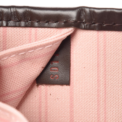 Louis Vuitton Damier Ebene Neo Neverfull MM Rose Ballerine 9 of 12
