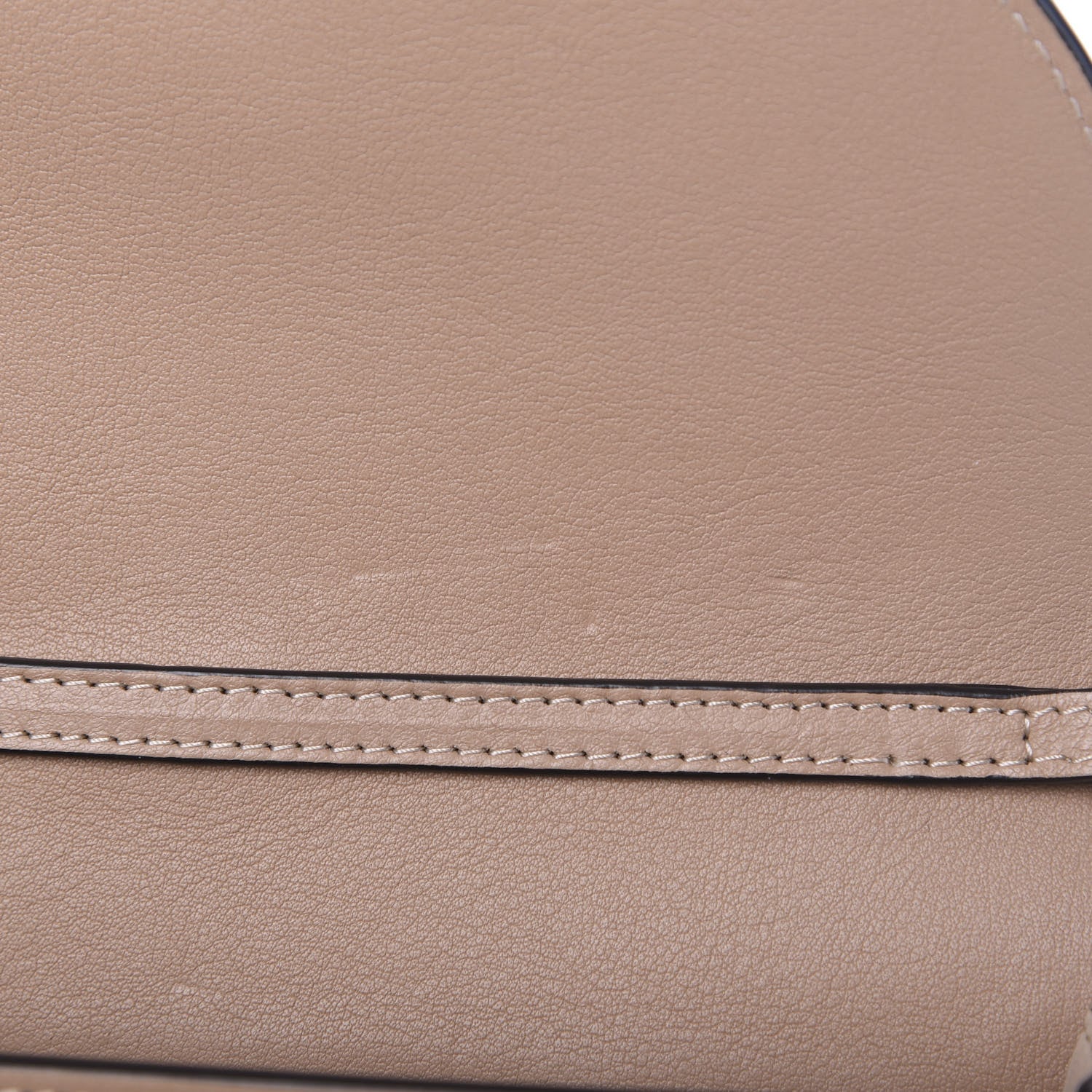 Chloe Calfskin Small Nile Bracelet Minaudiere Bag Brown 8 of 14