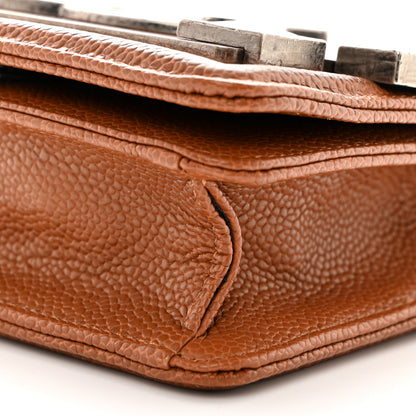 Chanel Caviar Mini Dallas Boy Brick Flap Brown 10 of 10