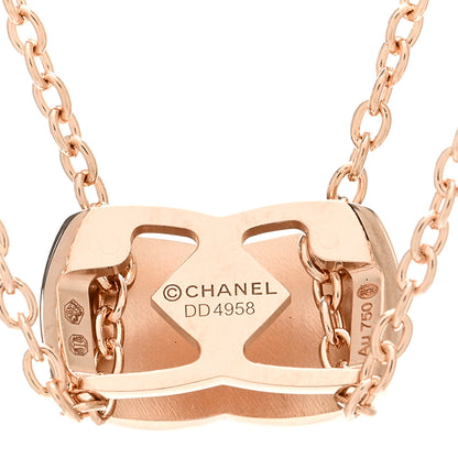 Chanel 18K Beige Gold Coco Crush Pendant Necklace 4 of 4