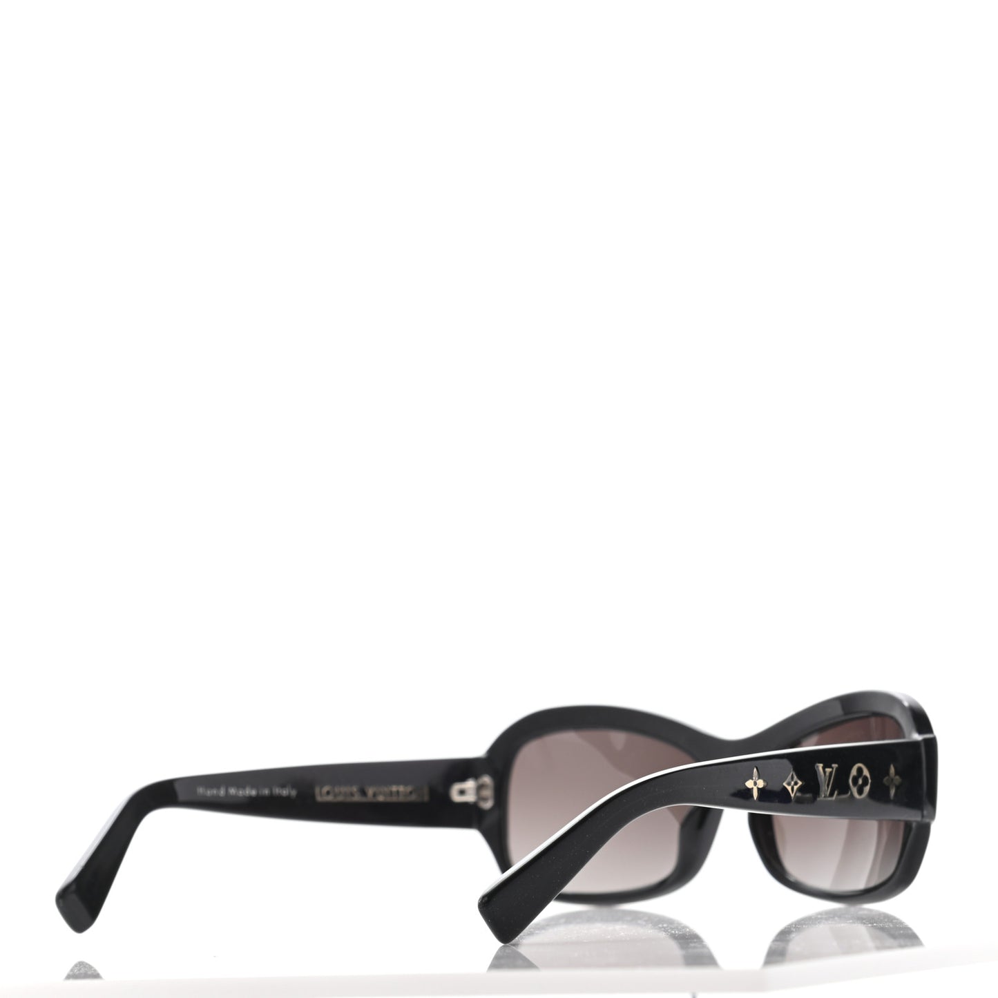 Acetate Obsession Round Sunglasses Z0311W Black Glitter