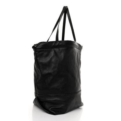 Saint Laurent Lambskin West Shopping Bag Black 4 of 10