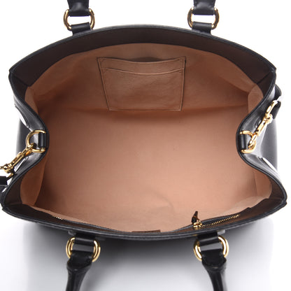 Gucci Soft Guccissima Signature Top Handle Tote Bag Black 5 of 14