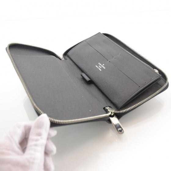 Epi Zippy Organizer Wallet Black