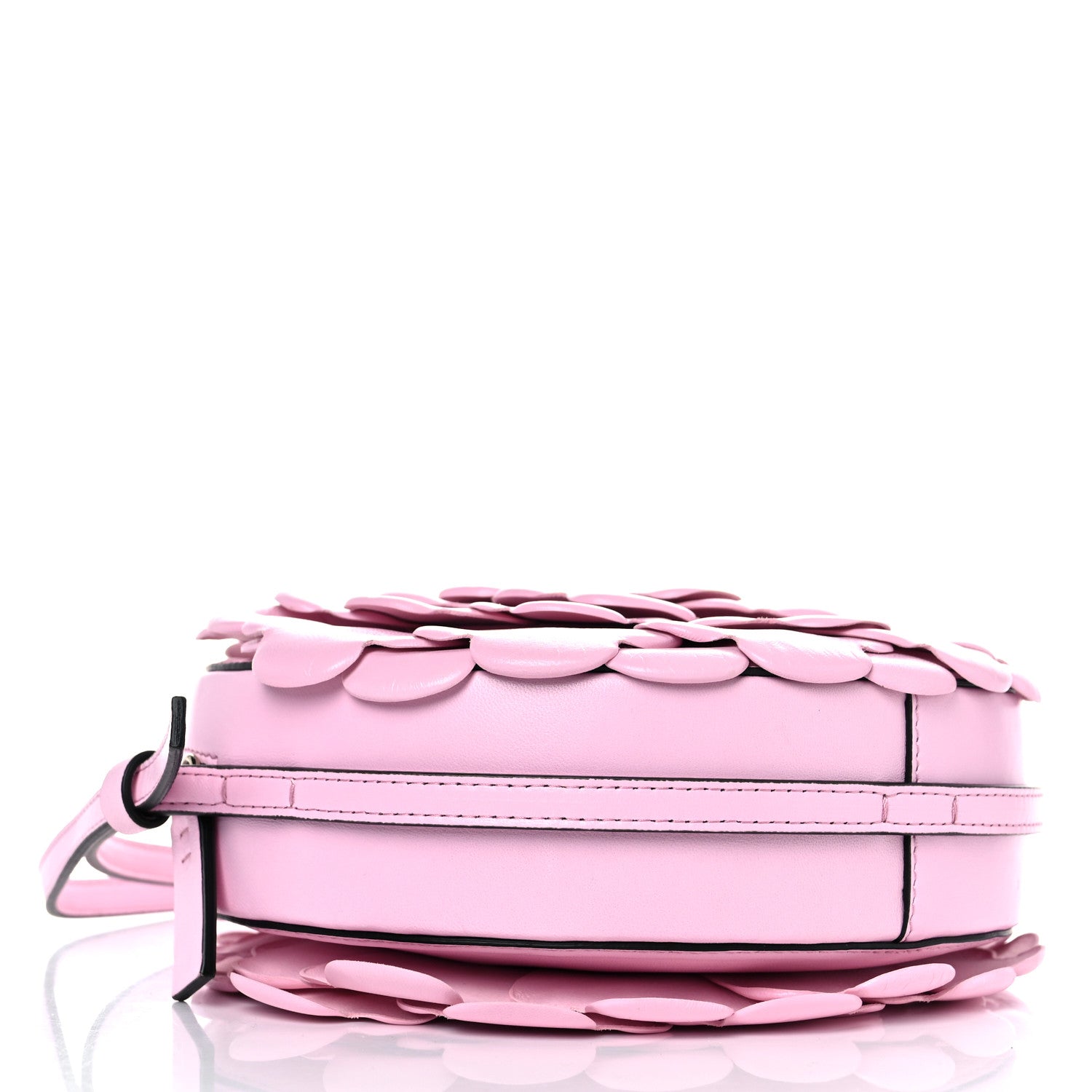 Valentino Garavani Nappa Atelier 03 Rose Edition Round Crossbody Bag Pink Borealis 3 of 10